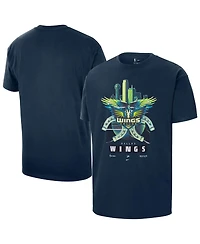Nike Men's Navy Dallas Wings Original Content Max90 T-Shirt