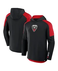Fanatics Men's Black D.c. United Red Card Transitional Pullover Hoodie
