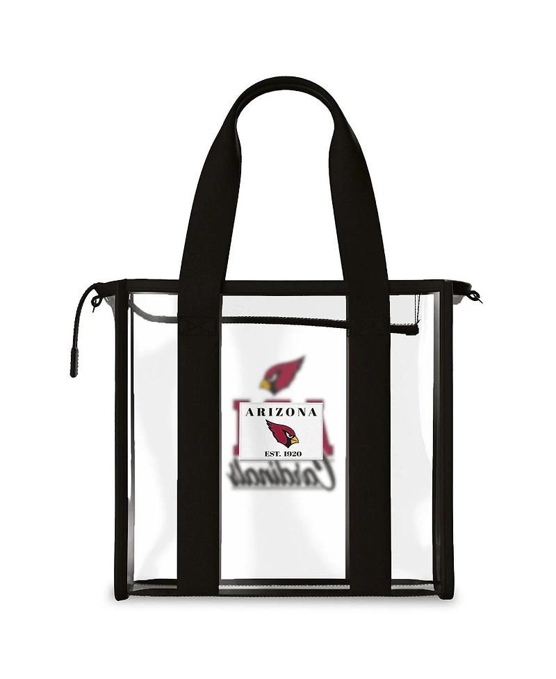 Wear by Erin Andrews Arizona Cardinals Stadium with Team Color Trim Tote Bag
