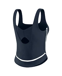 Wear by Erin Andrews Women's Navy Chicago Bears Square Neck Tank Top