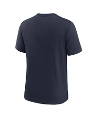 Nike Men's Navy Chicago Bears Favorable Timeline Tri-Blend T-Shirt