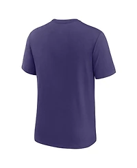 Nike Men's Purple Minnesota Vikings Favorable Timeline Tri-Blend T-Shirt