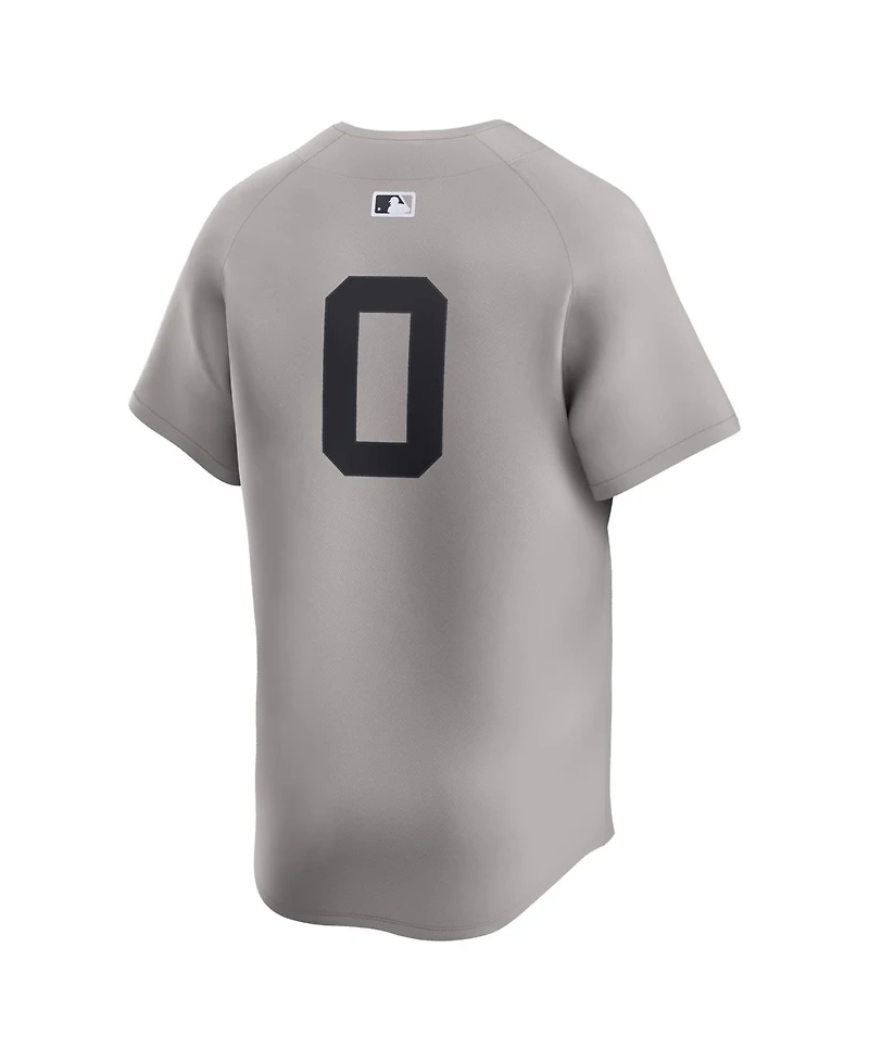 Nike Men's Marcus Stroman Gray New York Yankees Road Limited Player Jersey