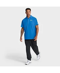 Nike Men's Powder Blue Los Angeles Chargers Sideline City Pride Woven Performance Polo Shirt