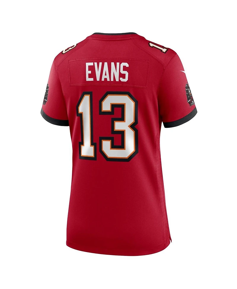 Nike Women's Mike Evans Red Tampa Bay Buccaneers 50th Season Team Game Jersey