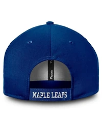 Fanatics Men's Blue Toronto Maple Leaf's Core Adjustable Hat