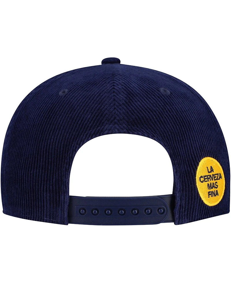 Lids Men's Navy Corona Corduroy Rope Golf Snapback Hat