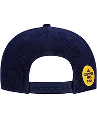 Lids Men's Navy Corona Corduroy Rope Golf Snapback Hat
