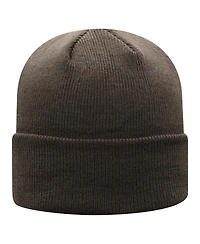 Top of the World Men's Charcoal West Virginia Mountaineers Logo Cuffed Knit Hat