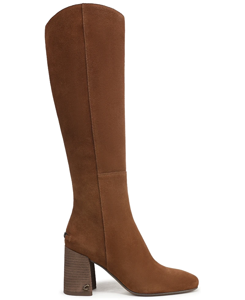 Circus Ny by Sam Edelman Women's Billie Knee-High Block-Heel Dress Boots
