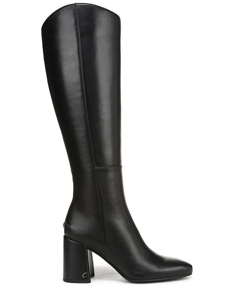Circus Ny by Sam Edelman Women's Billie Knee-High Block-Heel Dress Boots