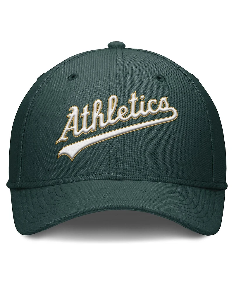 Nike Men's Green Athletics Rise Performance Flex Hat