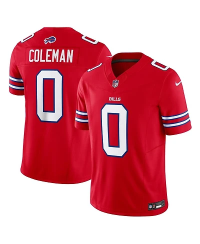 Nike Men's Keon Coleman Red Buffalo Bills Alternate Vapor F.u.s.e. Limited Jersey