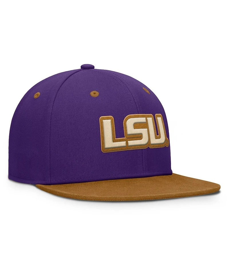Fanatics Men's Purple/Brown Lsu Tigers Noboa Fitted Hat
