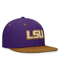 Fanatics Men's Purple/Brown Lsu Tigers Noboa Fitted Hat