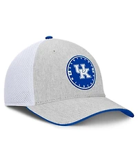 Fanatics Men's Heather Gray/White Kentucky Wildcats Trigger Flex Hat