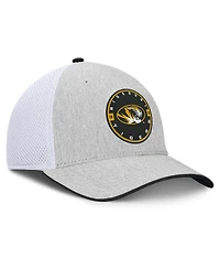 Fanatics Men's Heather Gray/White Missouri Tigers Trigger Flex Hat