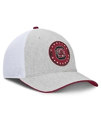 Fanatics Men's Heather Gray/White South Carolina Gamecocks Trigger Flex Hat