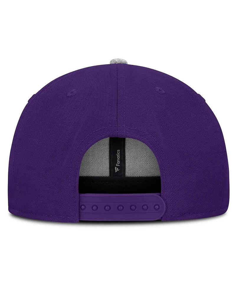 Fanatics Men's Purple Lsu Tigers Loden Snapback Hat