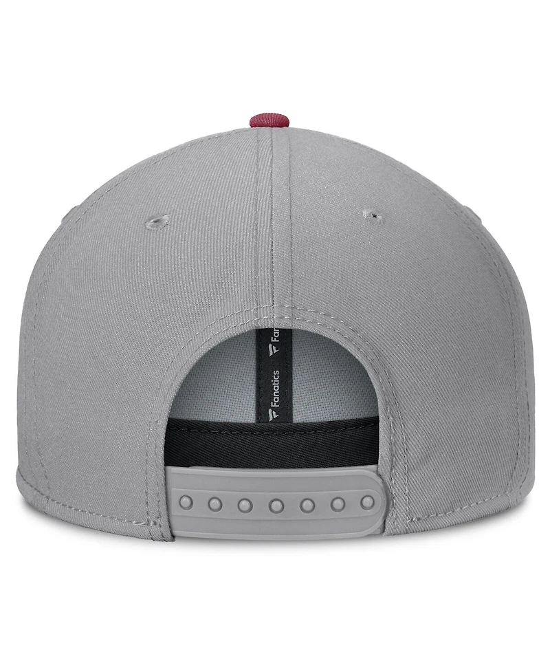 Fanatics Men's Gray Florida State Seminoles Duo Snapback Hat