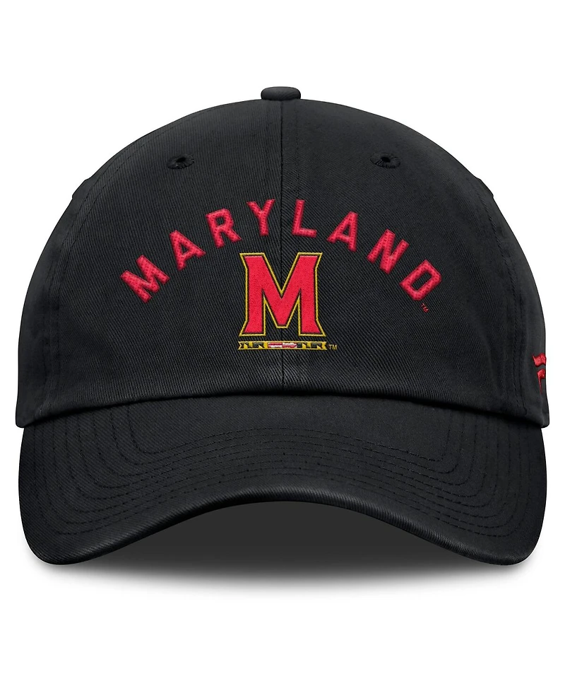 Fanatics Men's Black Maryland Terrapins Myth Adjustable Hat