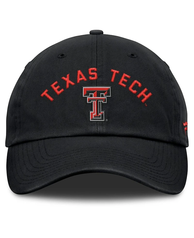 Fanatics Men's Black Texas Tech Red Raiders Myth Adjustable Hat