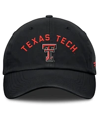 Fanatics Men's Black Texas Tech Red Raiders Myth Adjustable Hat
