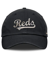 Nike Men's Black Cincinnati Reds Camo Pack Club Adjustable Hat