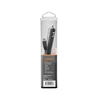 Ventev 24W Ultrafast Usb A Dual Mini Car Charger and Usb A to Micro Usb Cable-Gray