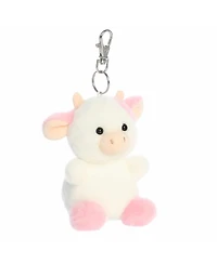 Aurora Mini Belle Strawberry Cow Palm Pals Adorable Clip-On White 4
