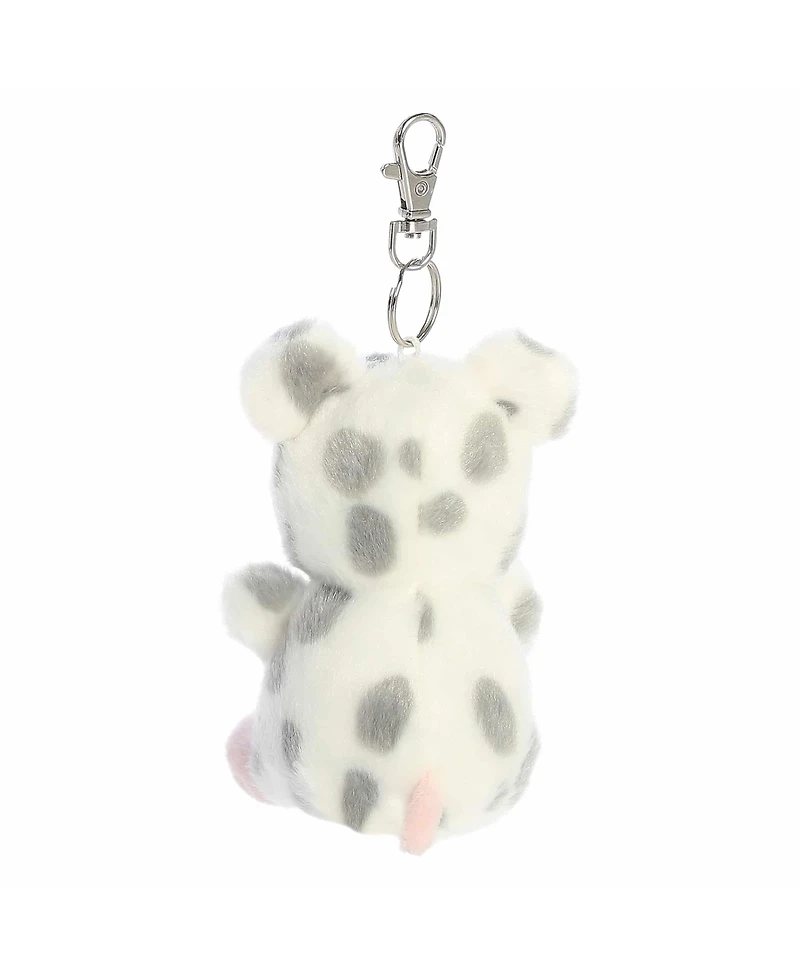 Aurora Mini Piggles Spotted Piglet Palm Pals Adorable Clip-On Gray 4"