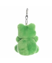 Aurora Mini Ribbits Frog Palm Pals Adorable Clip-On Green 4"