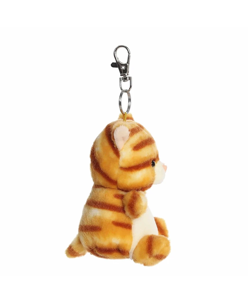 Aurora Mini Meow Kitty Palm Pals Adorable Clip-On Orange 4"