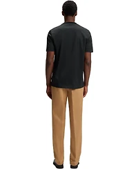 Boss by Hugo Men's Mercerized-Cotton Monogram T-Shirt