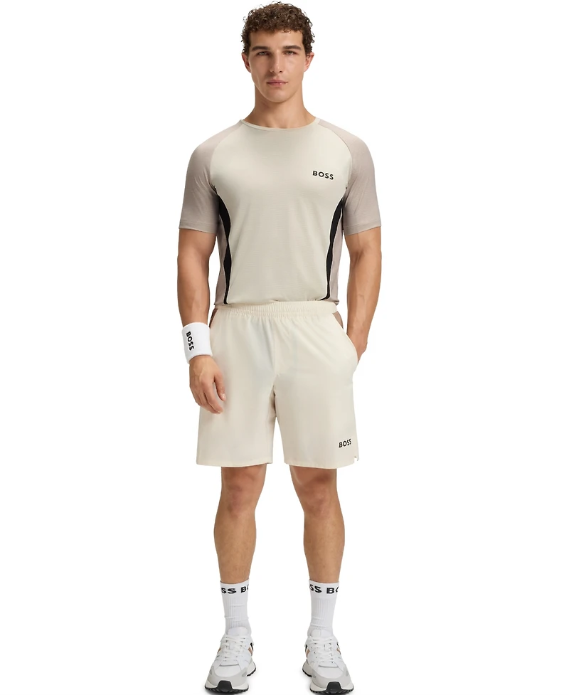 Boss by Hugo Men's Slim-Fit Mesh Jersey T-Shirt