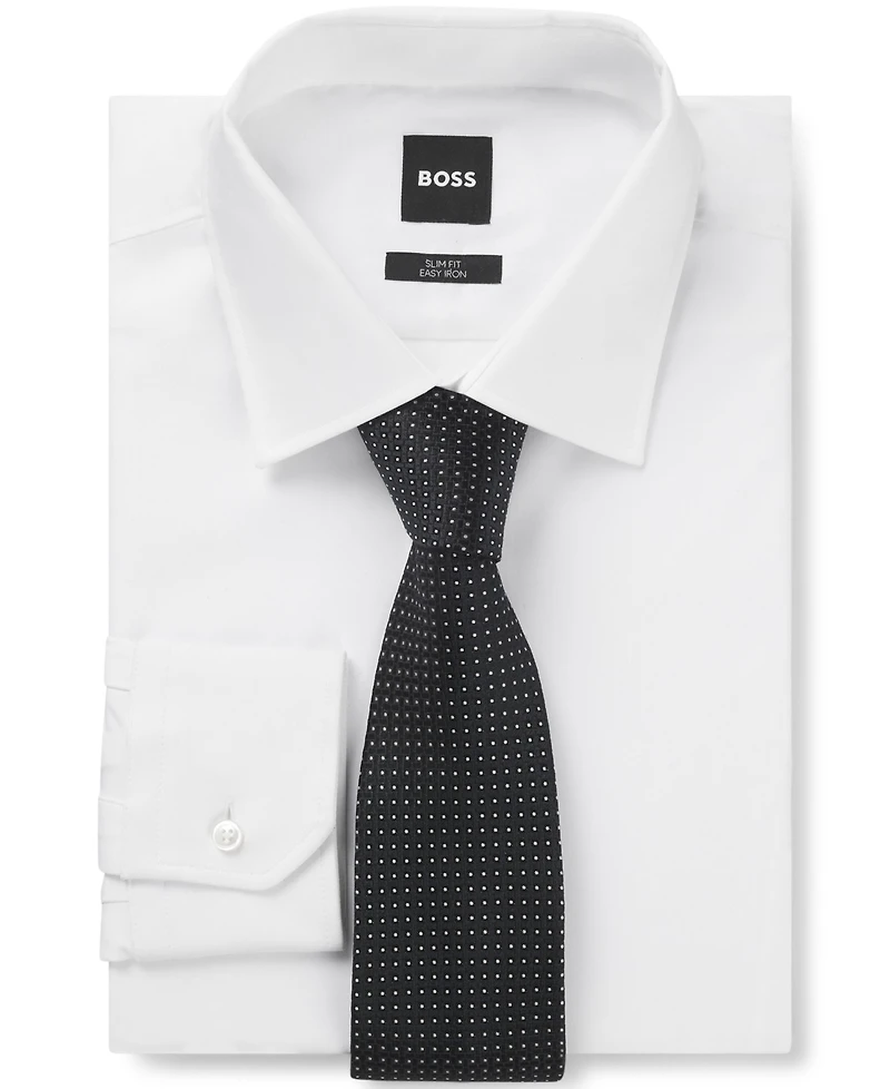 Boss by Hugo Boss Men's Silk Jacquard Italian-Made Tie