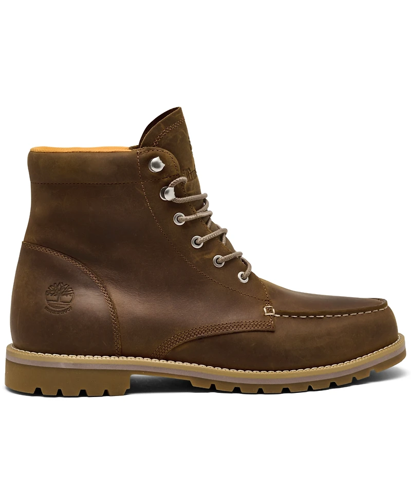 Timberland Men's Redwood Falls Waterproof Moc Toe Boots from Finish Line