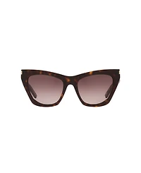 Saint Laurent Women's Cat Eye Sunglasses, Sl 214 Kate YS000091
