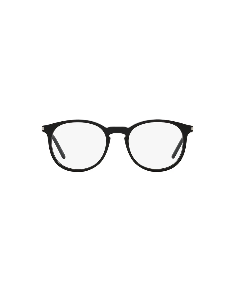 Saint Laurent Unisex Round Eyeglasses, YS000194