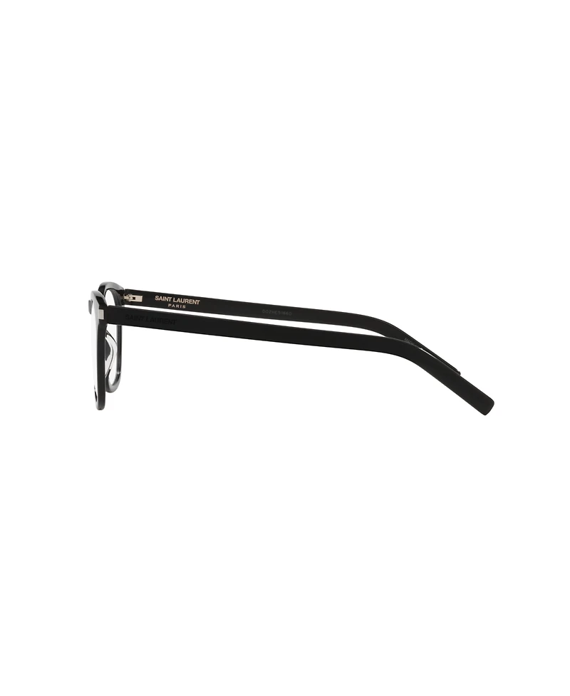Saint Laurent Unisex Round Slim Eyeglasses, YS0003