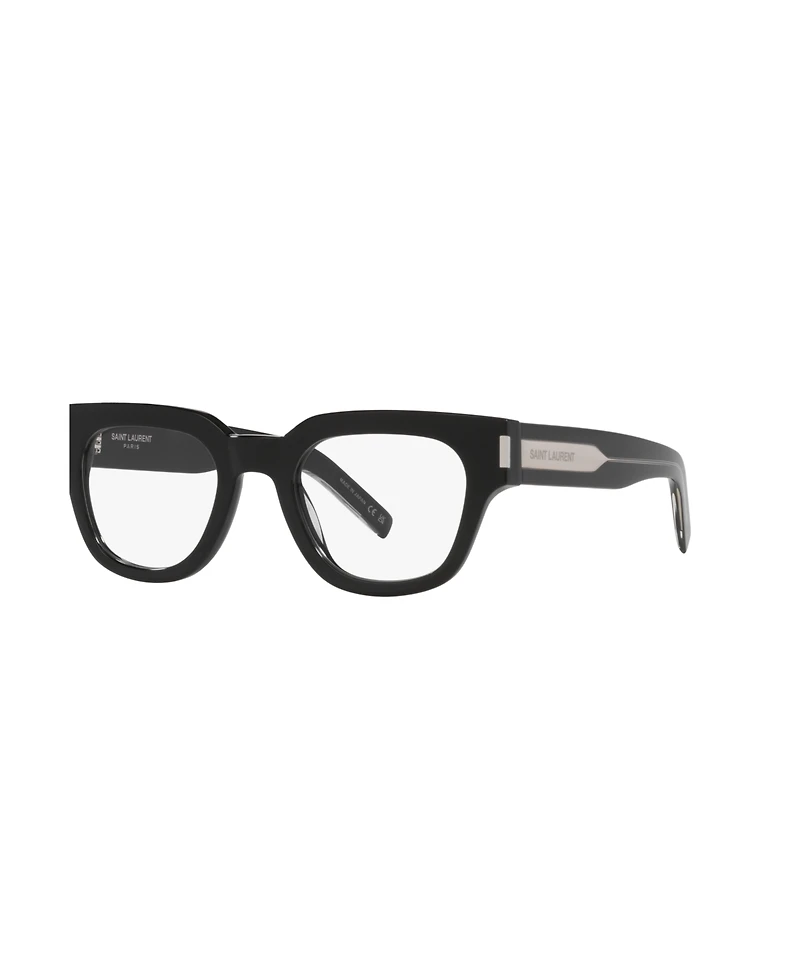 Saint Laurent Unisex Rectangle Eyeglasses, YS000562