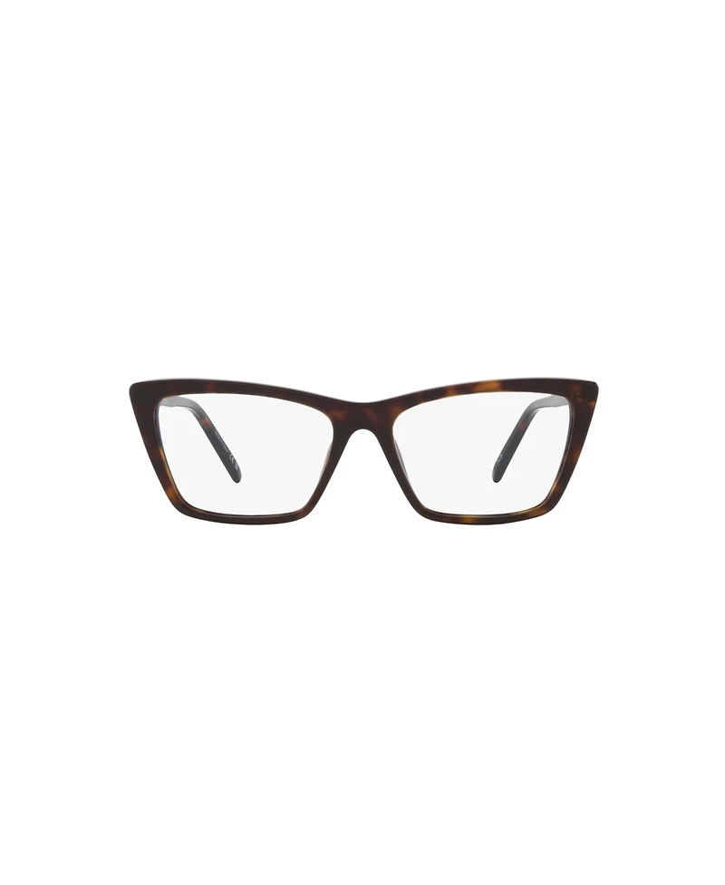 Saint Laurent Women's Rectangle Mica Thin Opt Eyeglasses, YS000618