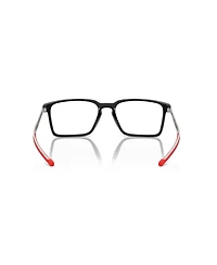 Scuderia Ferrari Men's Rectangle Eyeglasses, FZ8005U