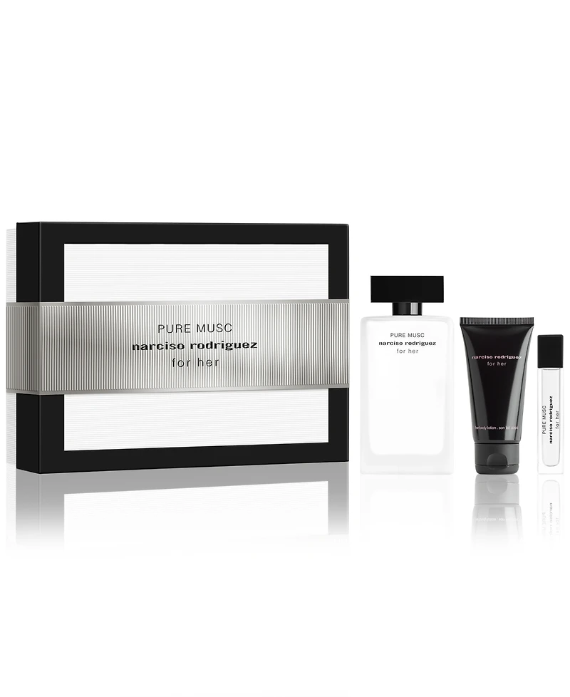 Narciso Rodriguez 3-Pc. For Her Pure Musc Eau de Parfum Gift Set