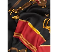 Lauren Ralph Lauren Ribbon & Belt Oblong Silk Scarf