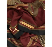 Lauren Ralph Lauren Equestrian Ribbon Wrap Scarf