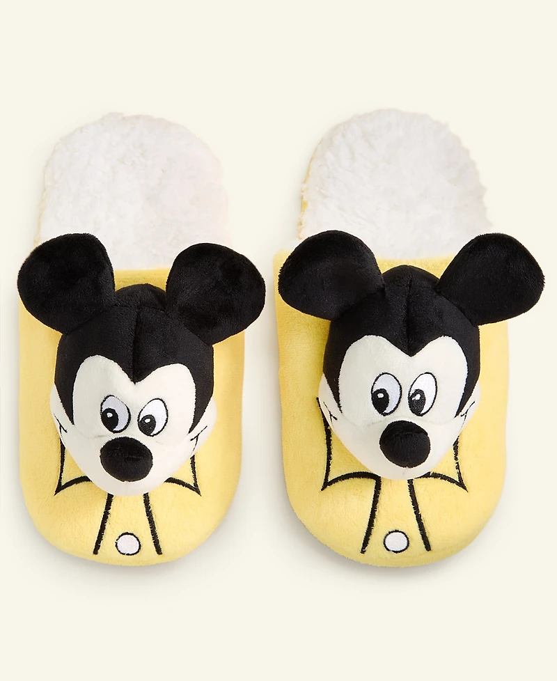 Disney | Macy's Adult Unisex Mickey Mouse 3D Slide-On Slippers, Exclusive