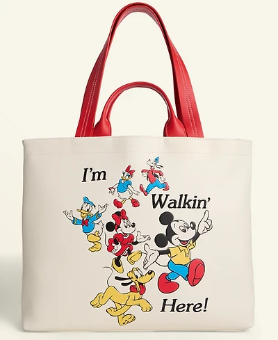 Loungefly "I'm Walkin Here" Faux-Leather Tote, Created for Macy's