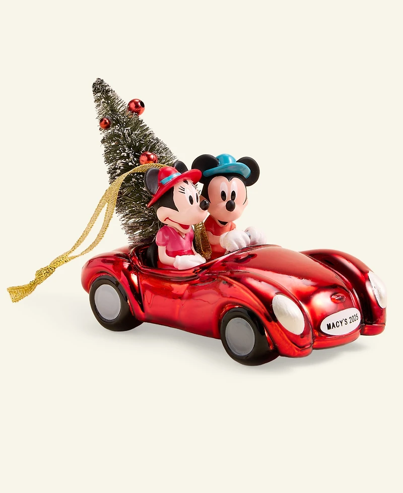 Disney | Macy's Mickey Mouse & Minnie Mouse Holiday Ornament, Macy's Exclusive