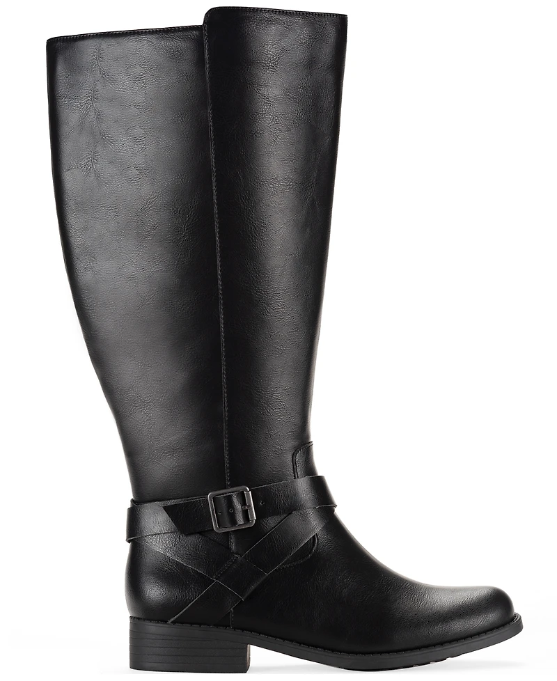 Style & Co Women's Margoo Riding Boots, Wide Calf, Macy's Exclusive